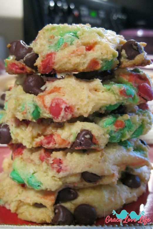 Soft Batch M&M Cookies