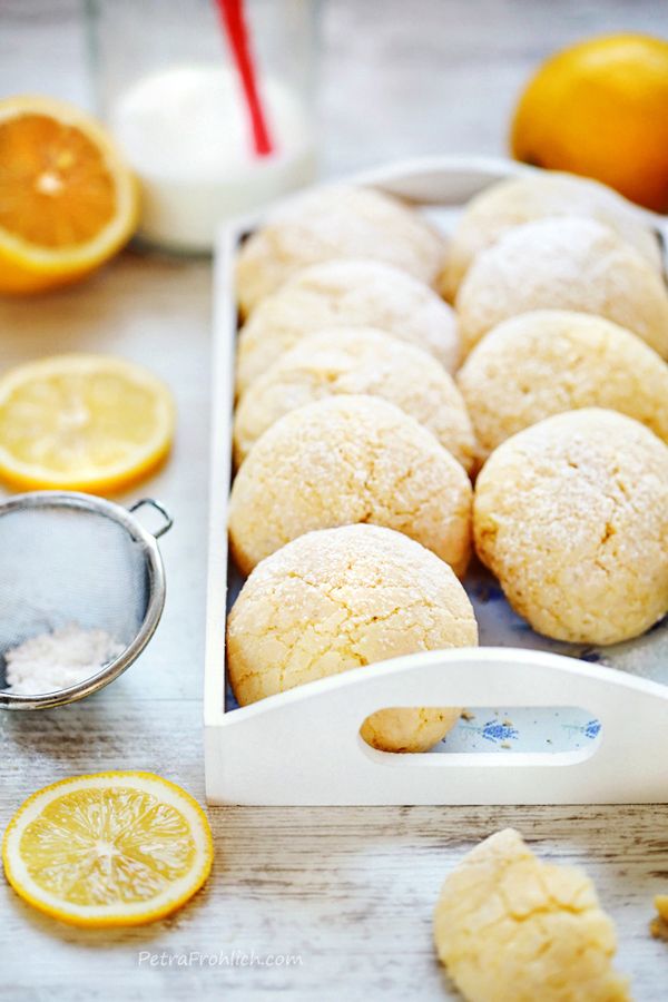 Soft Melt-In-Your-Mouth Lemon Cookies