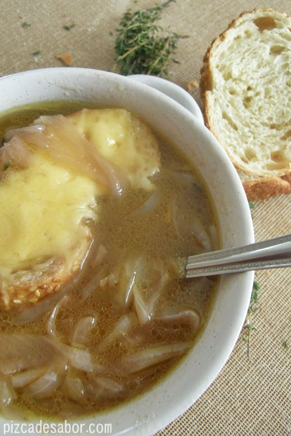 Sopa de cebolla Francesa