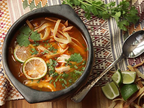 Sopa de Lima (Yucatán-Style Lime Soup