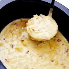 Soups: Paula Deen's Potato Soup Crock Pot