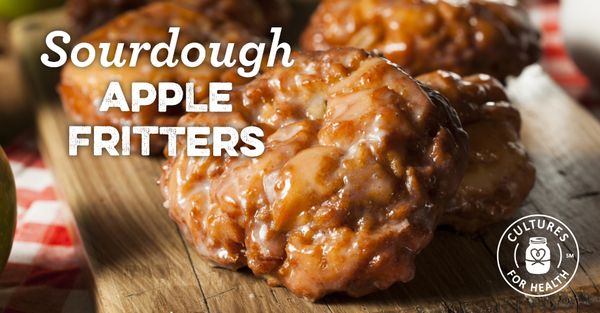 Sourdough Apple Fritters