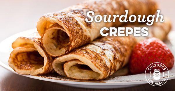 Sourdough Crepes