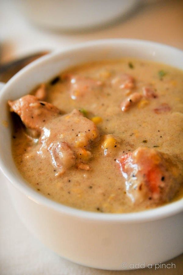 Southern Chicken and Corn Chowder