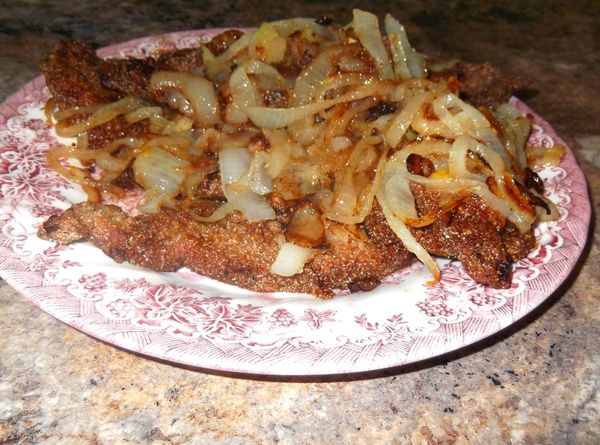 Southern Fried Liver 'n' Onions