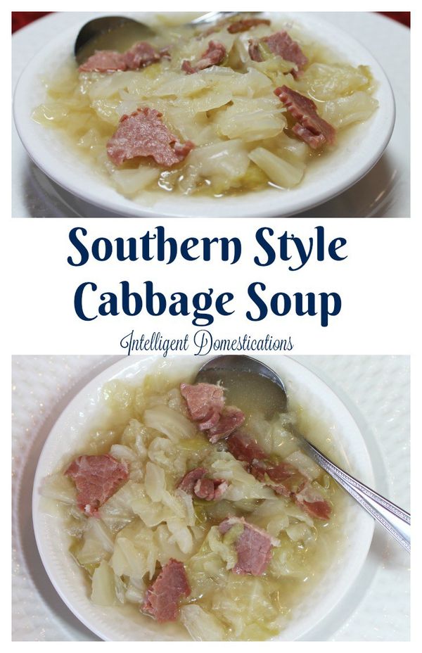 Southern Style Cabbage Soup