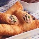 Southwest Egg Rolls & Cool Avocado Dip