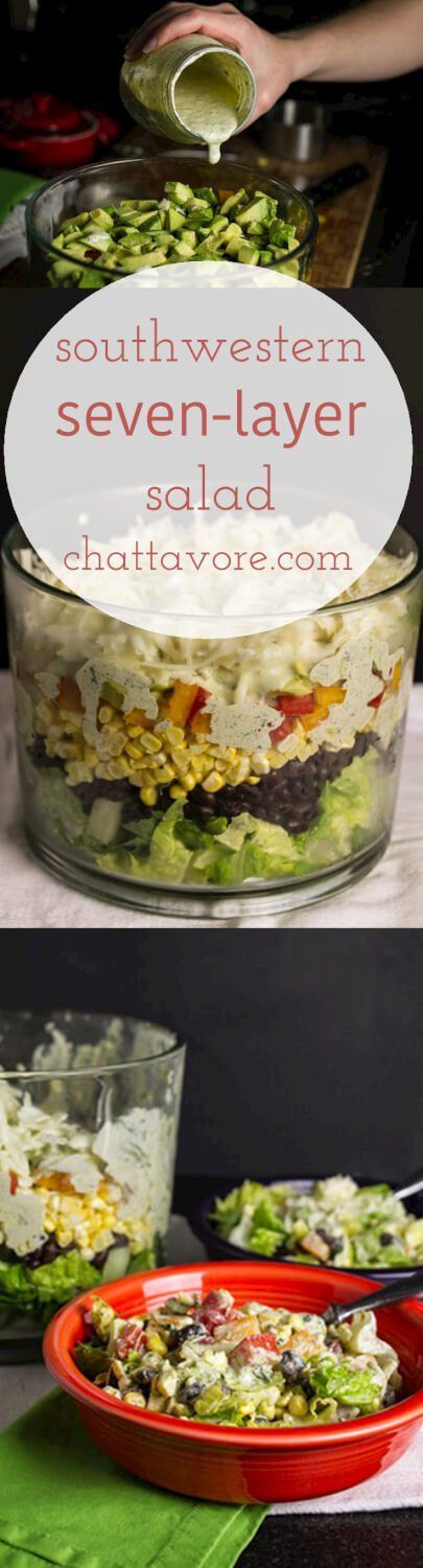 Southwestern Seven-Layer Salad