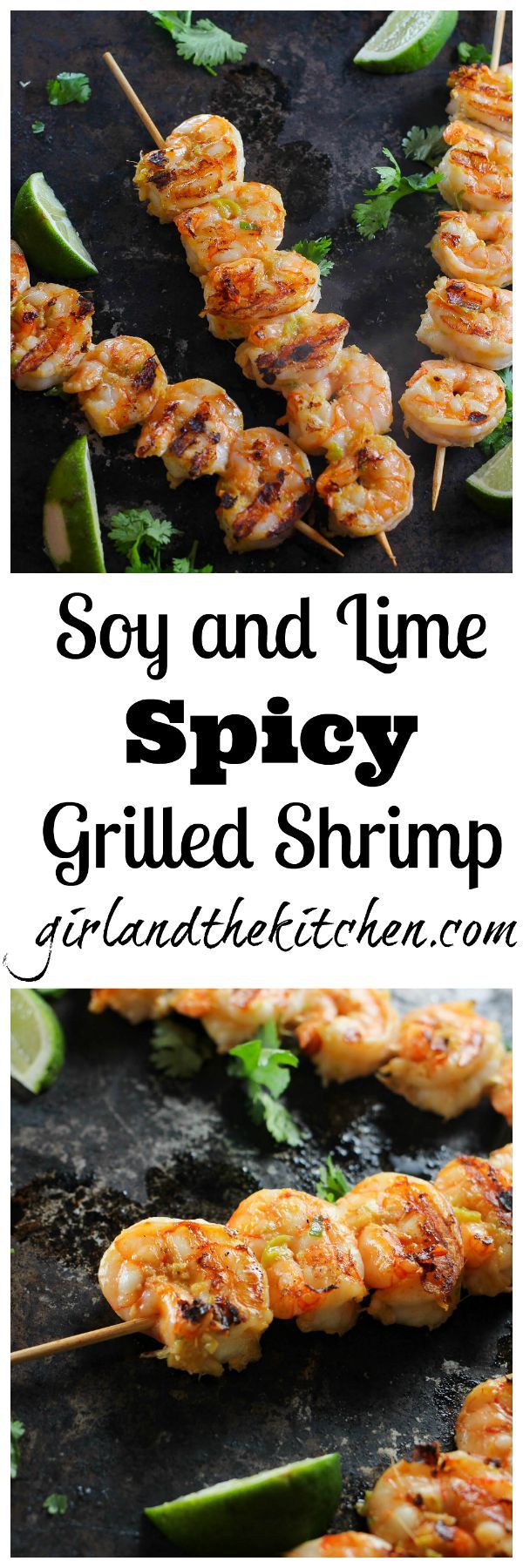 Soy and Lime Spicy Grilled Shrimp