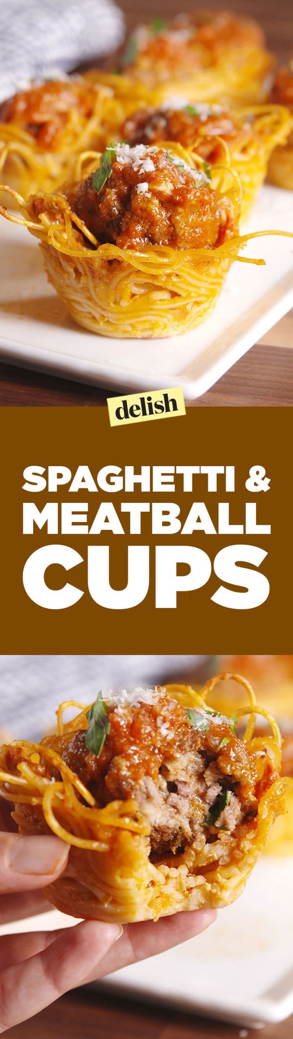 Spaghetti & Meatball Bites