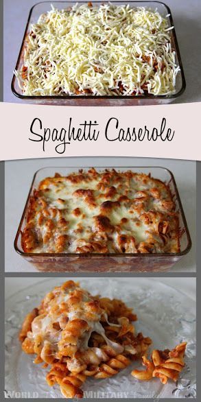 Spaghetti Casserole