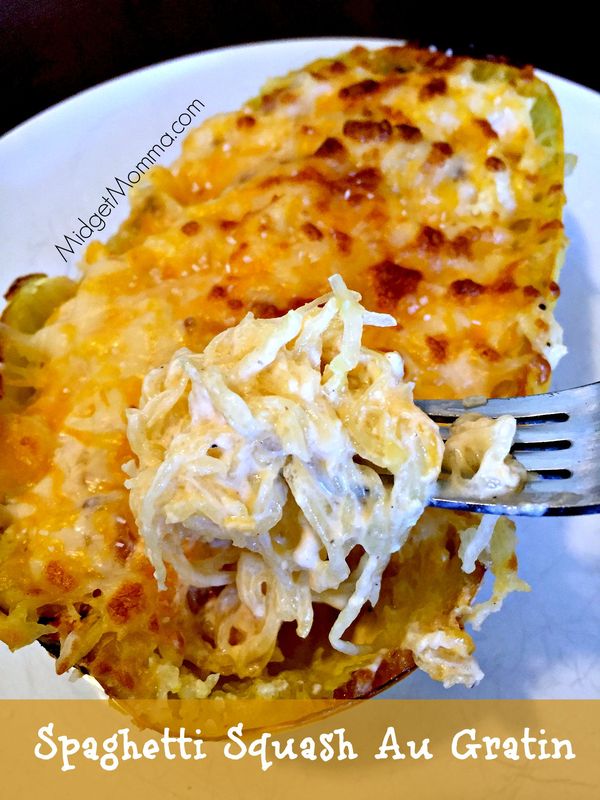 Spaghetti Squash Au Gratin