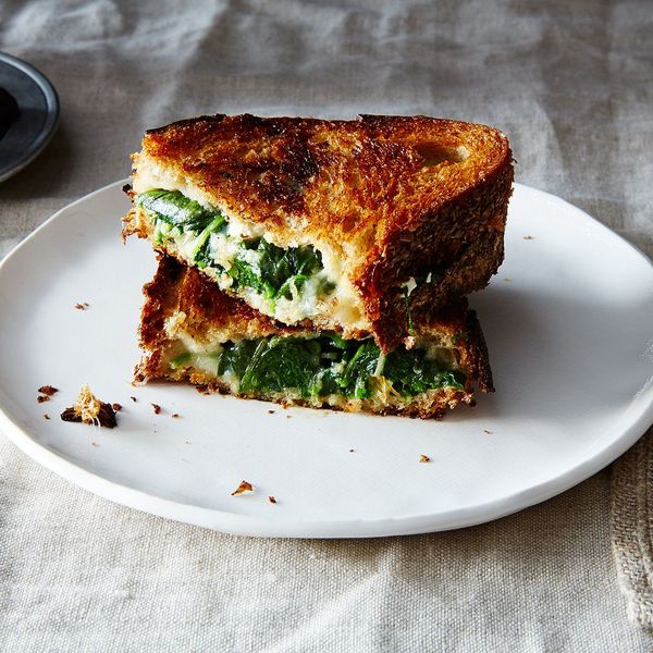 Spanakopita Grilled Cheese