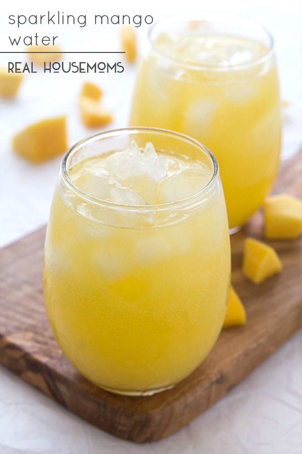 Sparking Mango Water