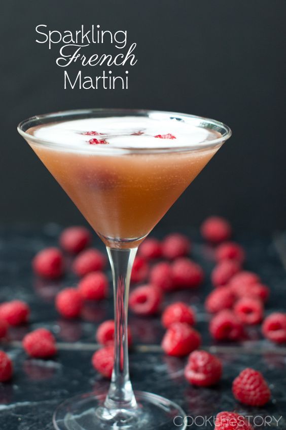 Sparkling French Martini