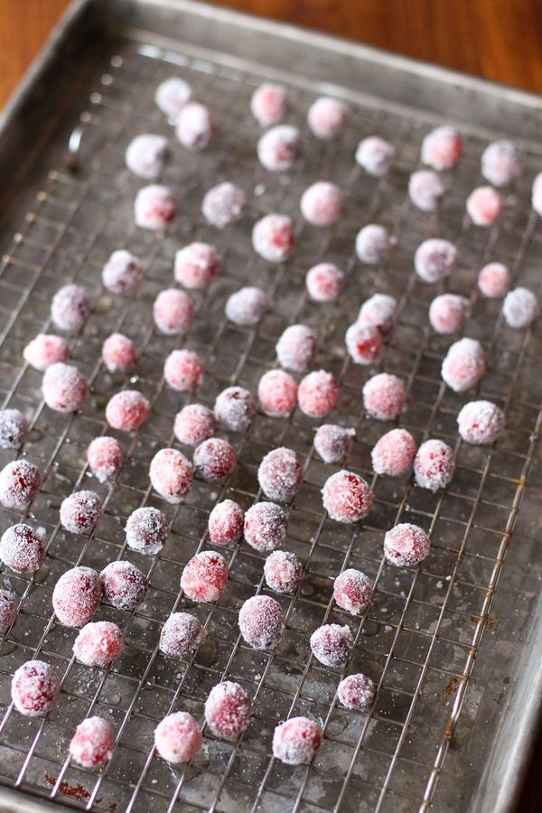 Sparkling Sugared Cranberries