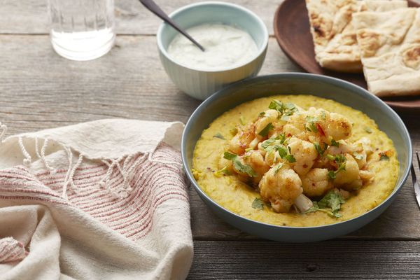 Spiced Lentil Stew with Sweet & Sour Cauliflower