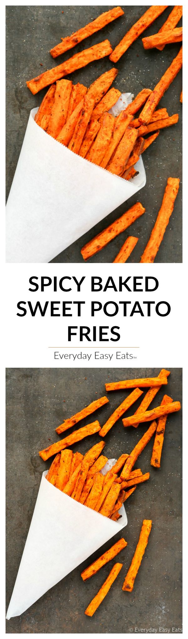 Spicy Baked Sweet Potato Fries