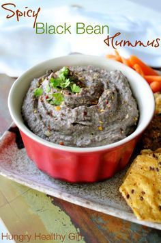 Spicy Black Bean Hummus