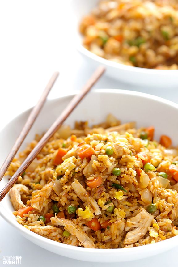 Spicy Chicken Fried Rice