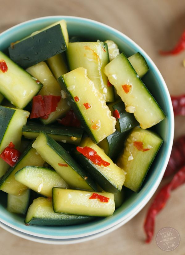 Spicy Chinese Cucumber Salad