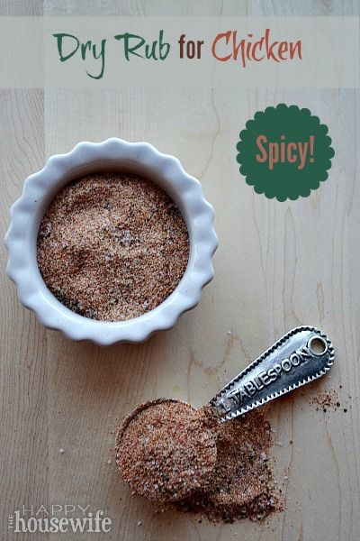 Spicy Homemade Spice Rub for Chicken