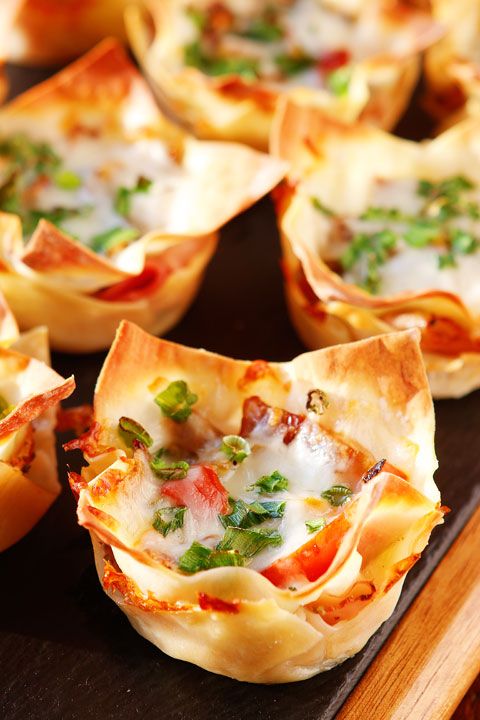 Spicy Italian Ham & Cheese Cups