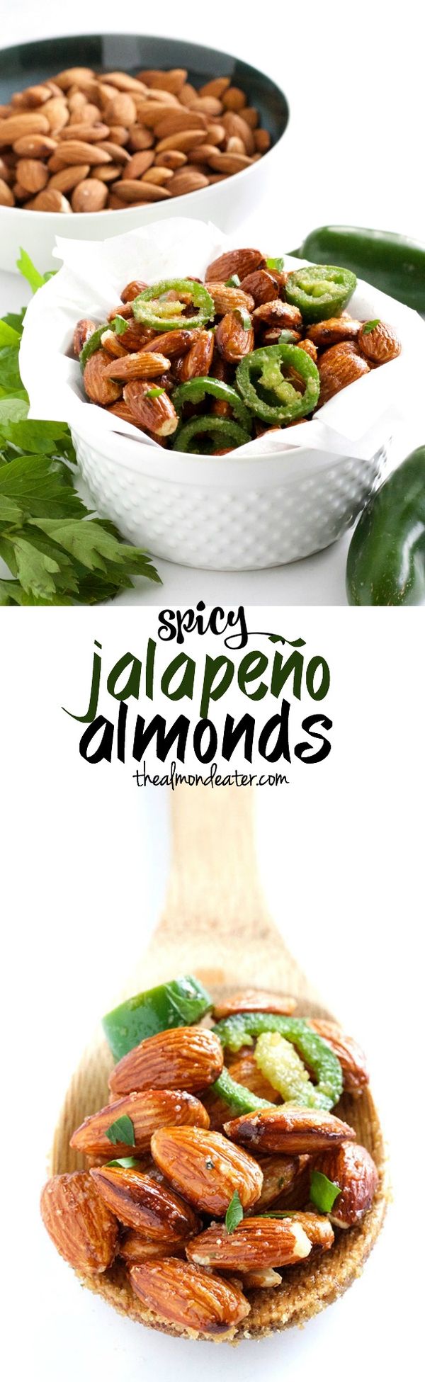 Spicy Jalapeño Almonds