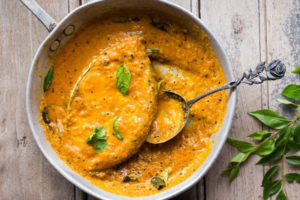 Spicy King Fish Curry with Coconut and Tamarind