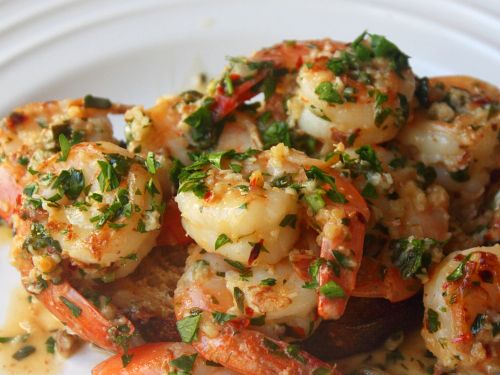 Spicy Lemon Garlic Shrimp