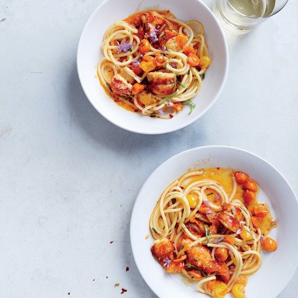 Spicy Lobster Pasta