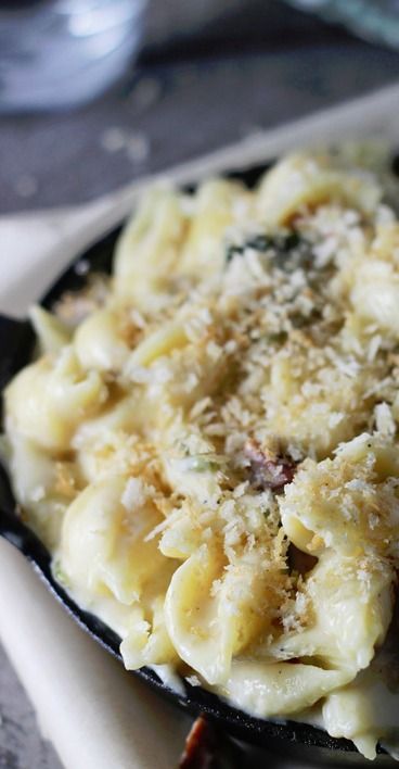 Spicy Mac and Cheese with Chorizo and Roasted Poblano Peppers