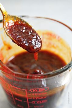 Spicy Peach BBQ Sauce