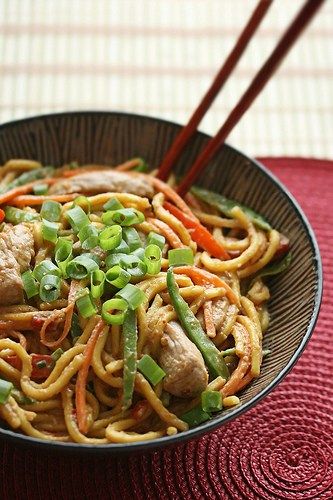 Spicy Peanut Butter Noodles