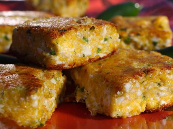 Spicy Polenta Cakes