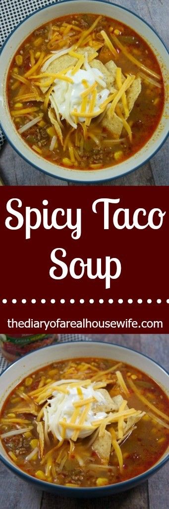 Spicy Taco Soup