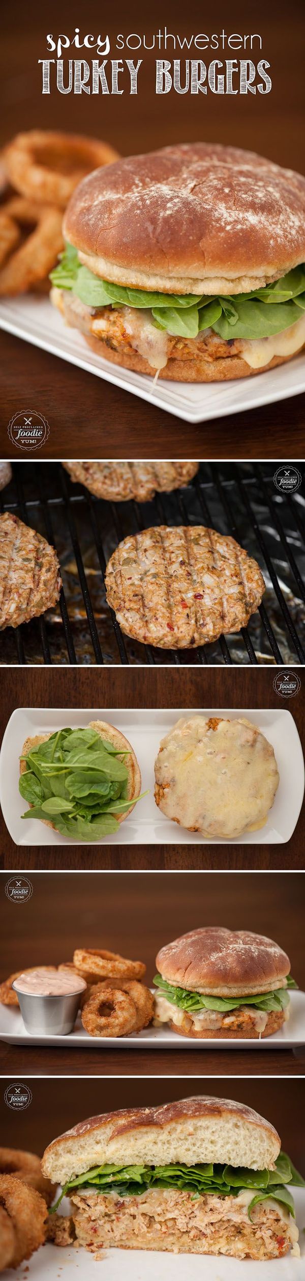 Spicy Turkey Burgers