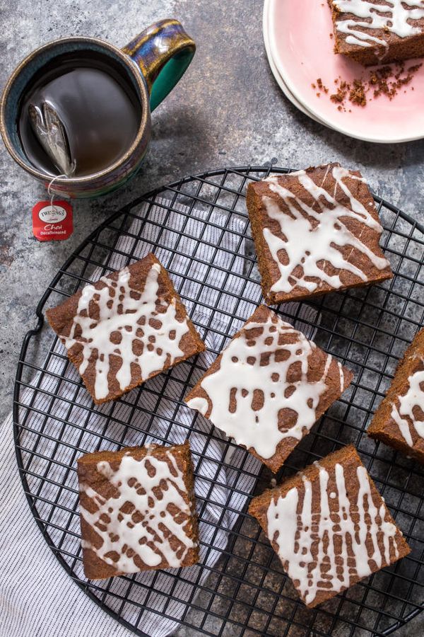 Spiked Gingerbread Bars