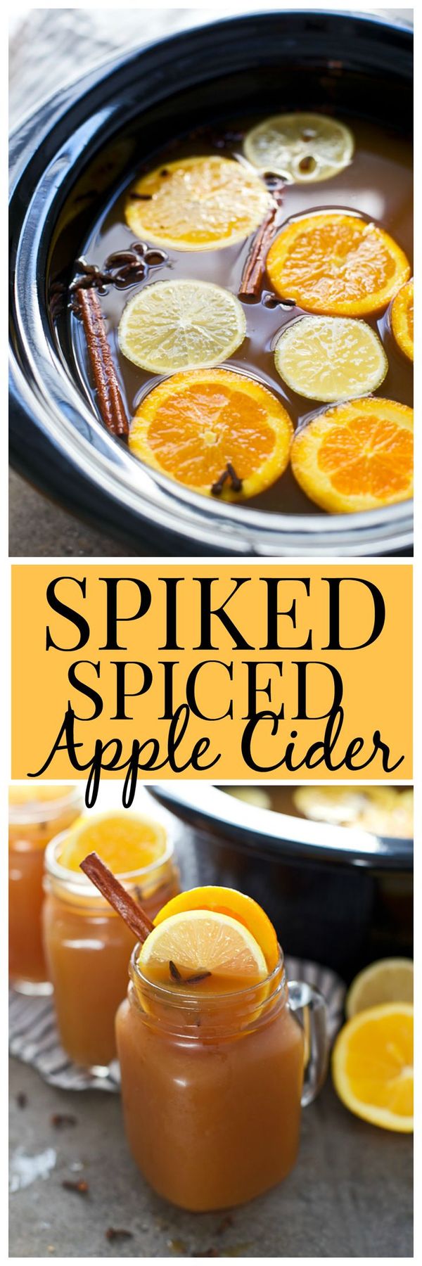 Spiked Spiced Apple Cider