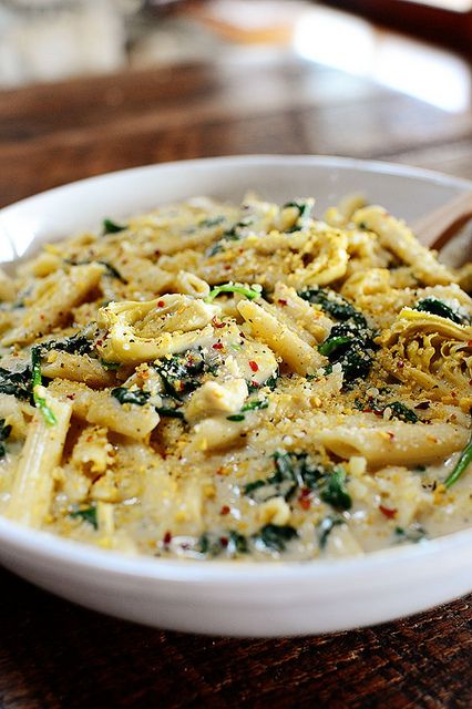 Spinach Artichoke Pasta