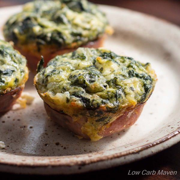 Spinach Feta Quiche Muffins