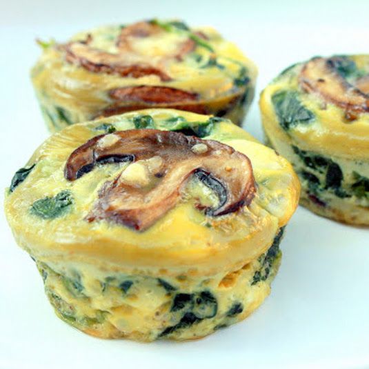 Spinach Quiche Cups