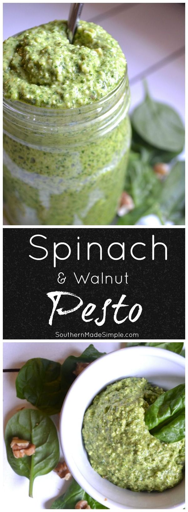 Spinach Walnut Pesto