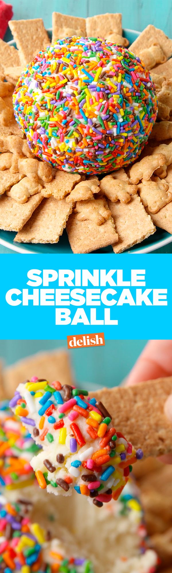 Sprinkle Cheesecake Ball