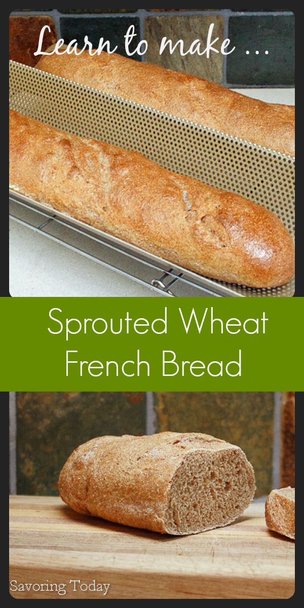 Sprouted Wheat French Bread