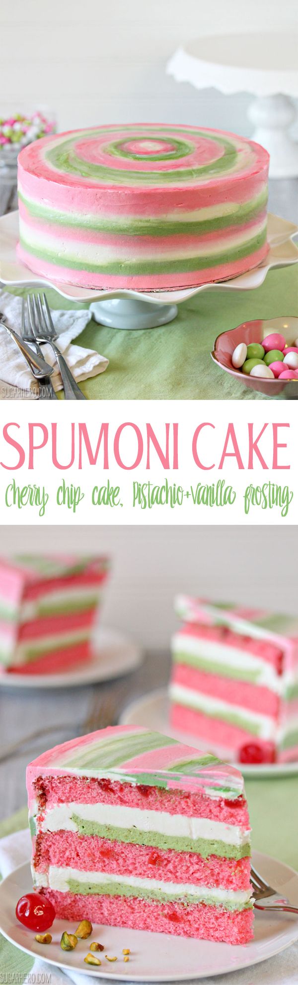 Spumoni Cake