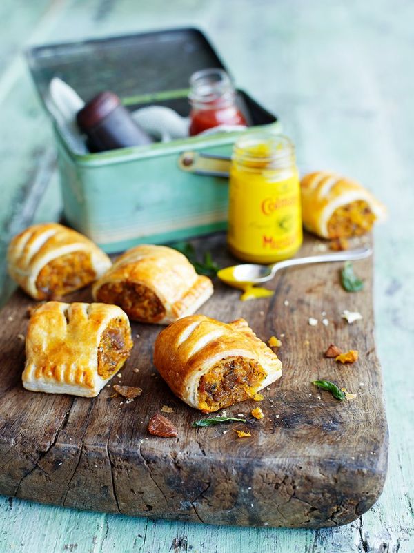 Squash, sage & chestnut rolls