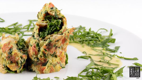 Stay on track with this healthy egg roll