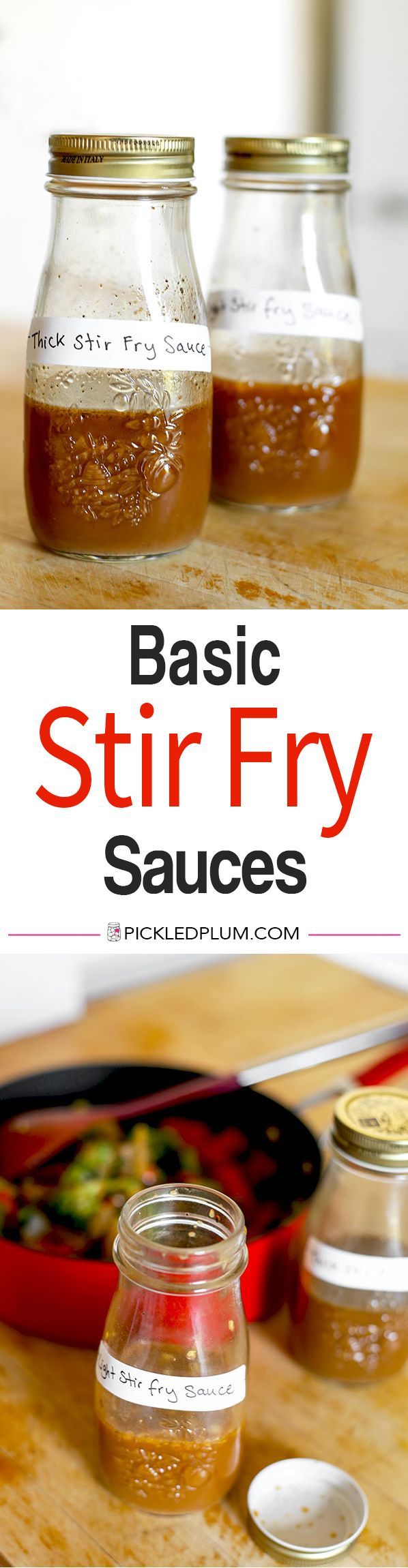 Stir Fry Sauce - Two Time Saving Chinese Base Sauces