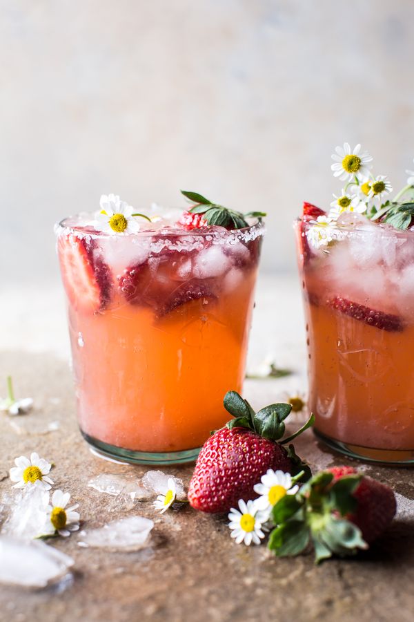 Strawberry Chamomile Paloma